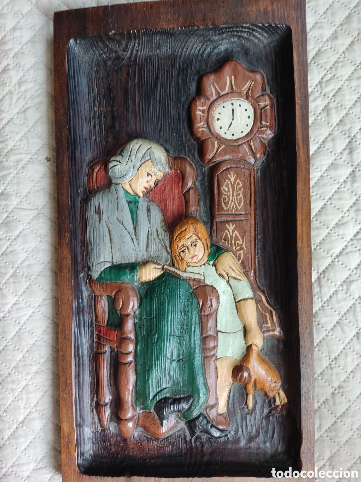Arte: Relieve tallado en madera - Foto 1