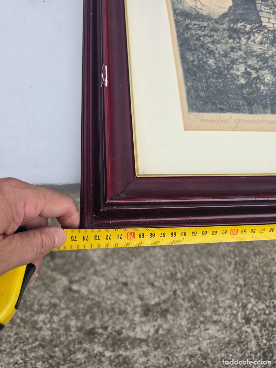 Arte: CASTRO GIL grabado PARADAS GRANDERAS(53 &times; 52cms - Foto 10