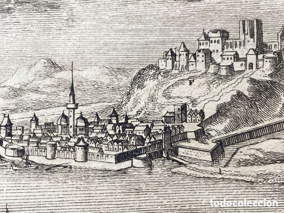 Arte: Grabado original ciudad de Strigonium - Foto 6