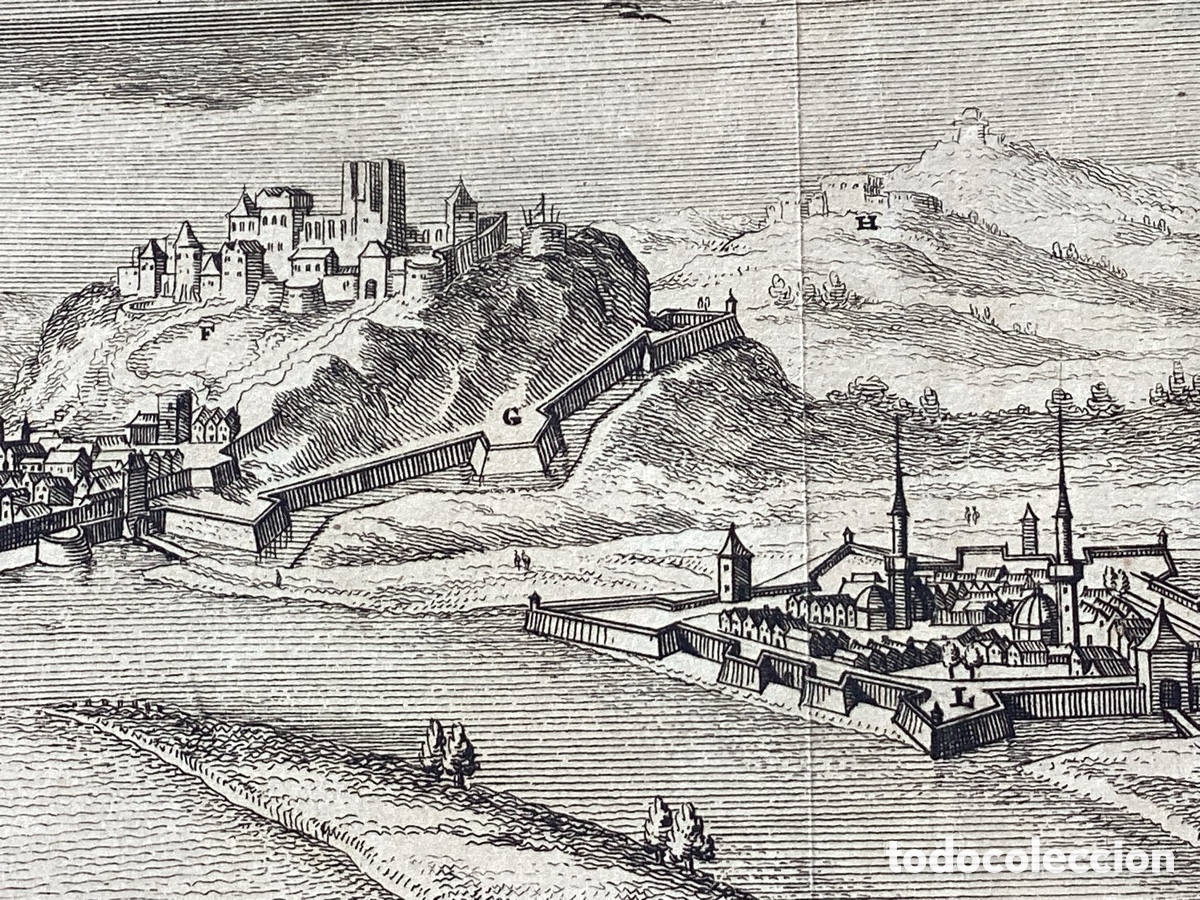 Arte: Grabado original ciudad de Strigonium - Foto 7