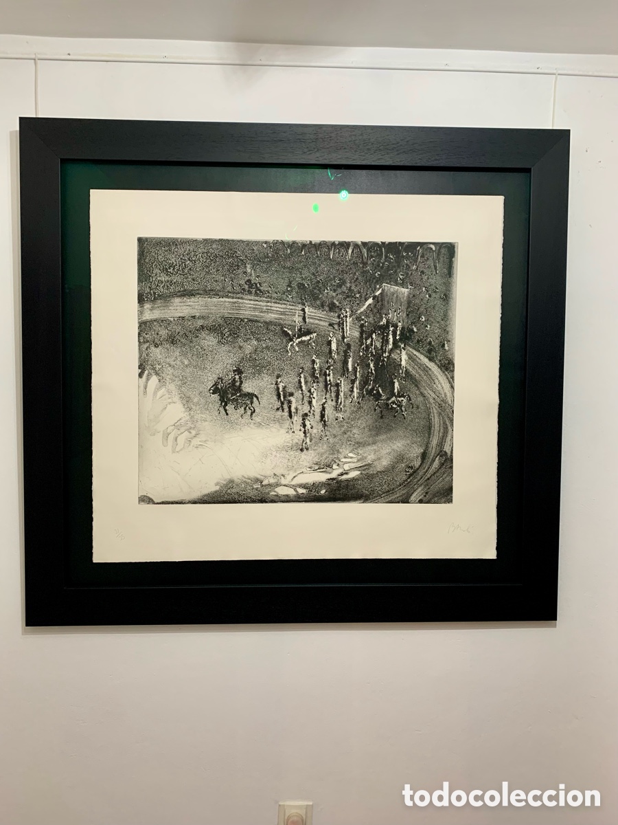 Arte: Miquel Barcel&oacute; - Lanzarote 54. Aguatinta