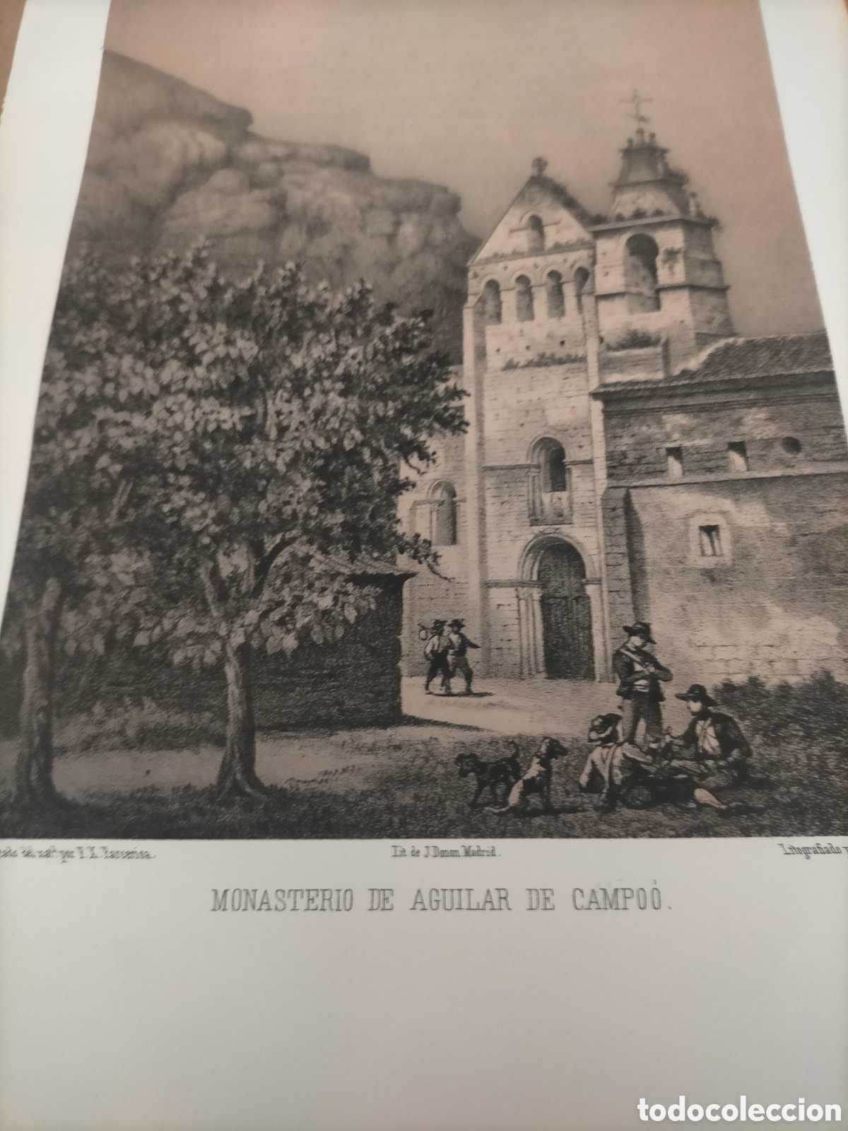 Arte: Parcerisa 6 grabados Aguilar del campo Medina