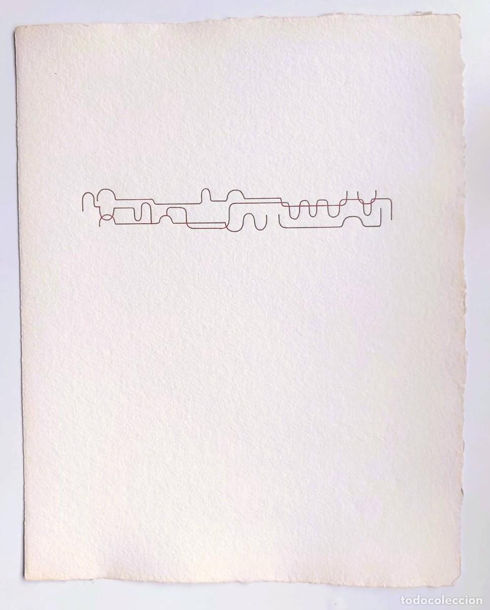Arte: Pablo PALAZUELO - Grabado original - Ardicia, 1978