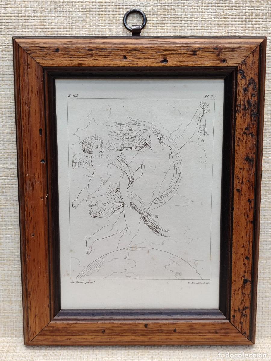 Arte: La fortuna de Le Guide. Annales du musee 1807, Tomo VIII. Plancha 32. Cuadro.