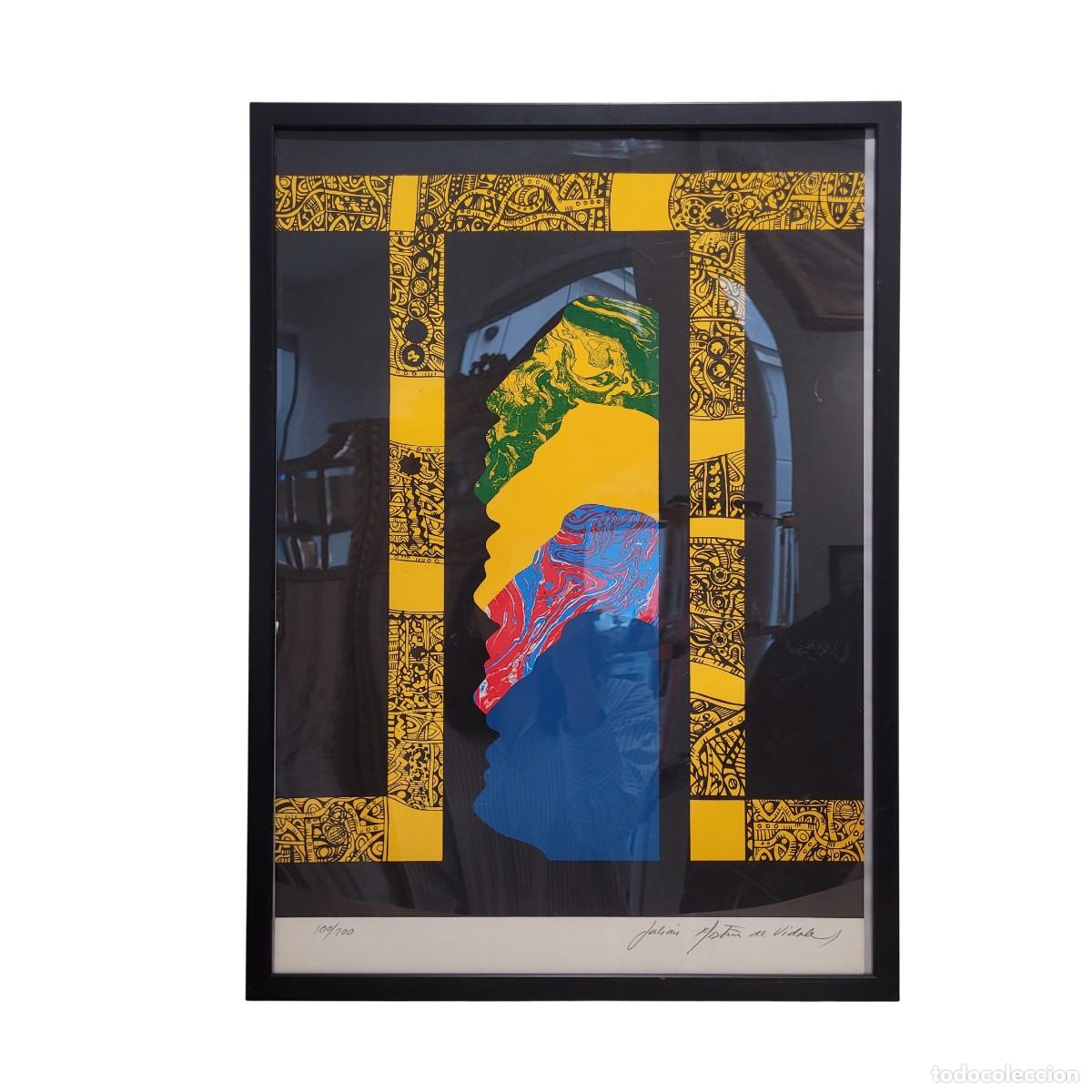 Arte: Obra gr&aacute;fica / Serigraf&iacute;a Juli&aacute;n Mart&iacute;n de Vidales, Arte Contempor&aacute;neo, 1976 - Valladolid, Espa&ntilde;a