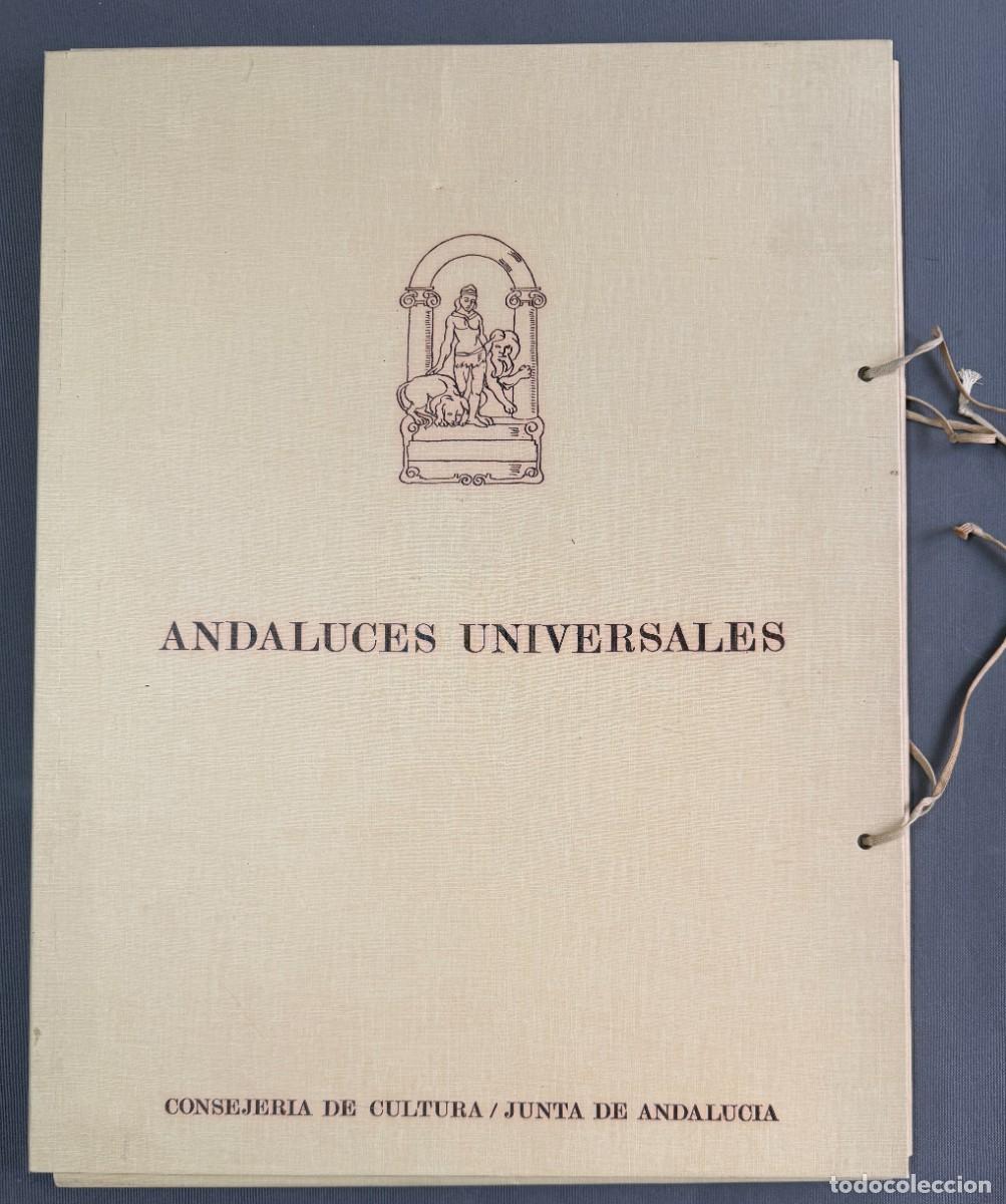 Arte: Andaluces Universales &ndash; Carpeta completa , Junta de Andaluc&iacute;a &ndash; 1983/1984 .