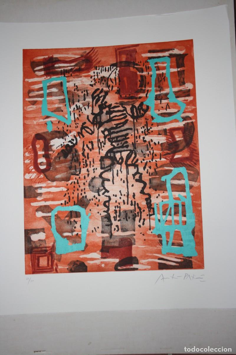 Arte: Grabado aguatinta Anton Pati&ntilde;o, firmado y numerado