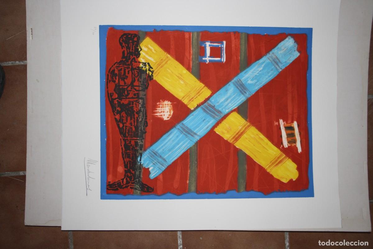 Arte: Grabado aguatinta Menchu Lamas, firmado y numerado