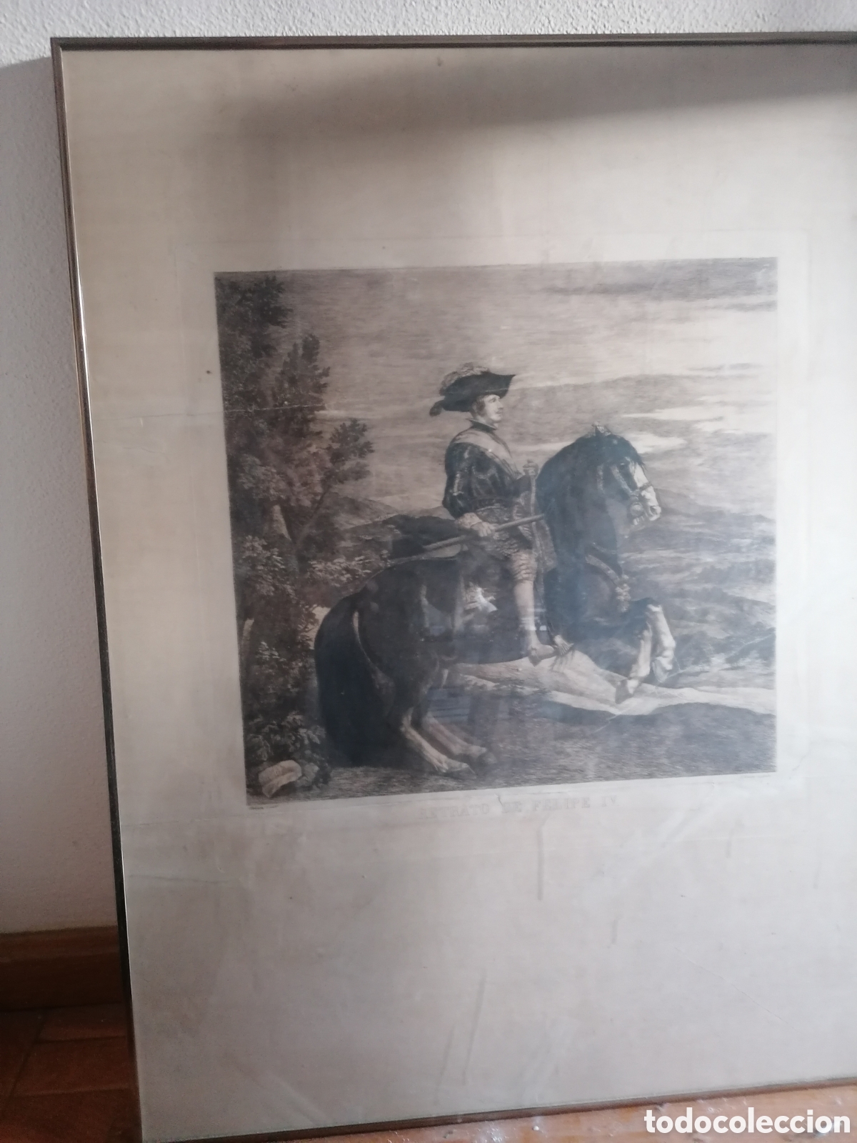 Arte: Grabado de Bartolome Maura siglo XIX