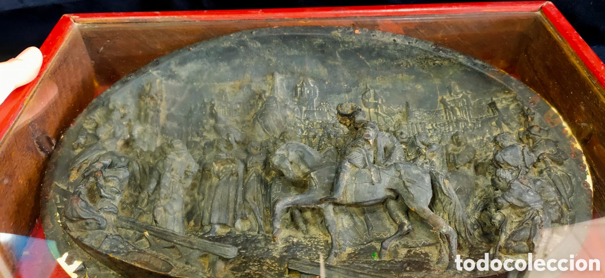 Arte: Relieve religioso en espuma de mar - Foto 3