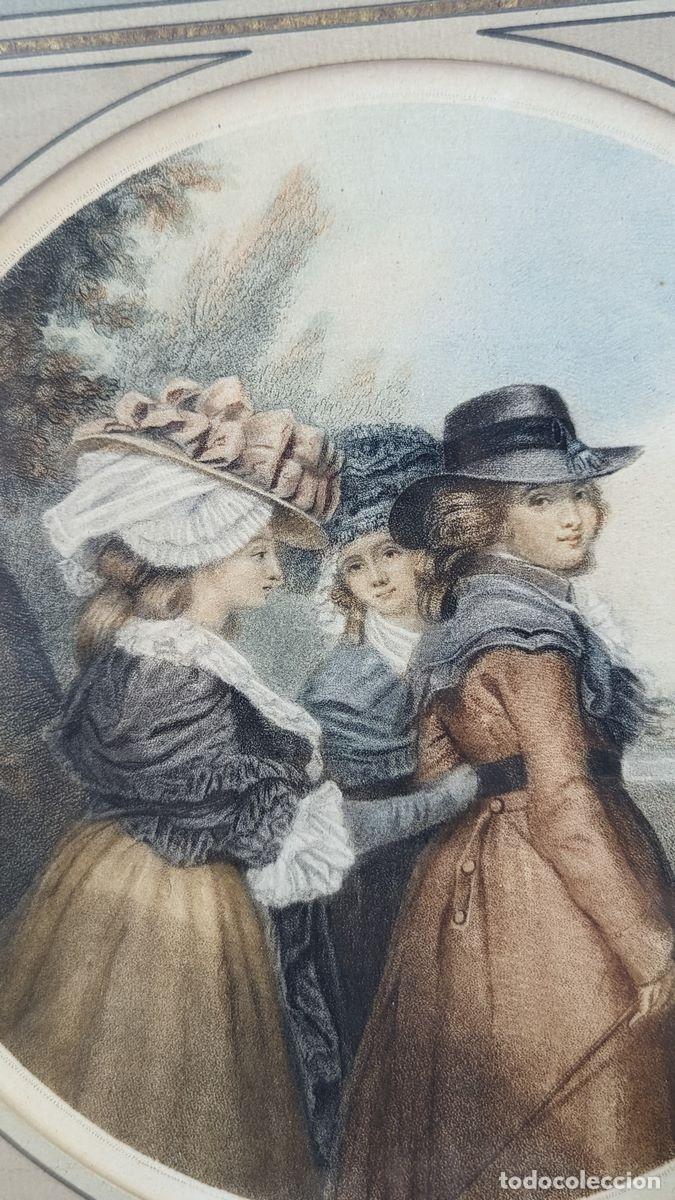 Arte: Gravure &eacute; anglaise en m&eacute;daillon - Foto 2