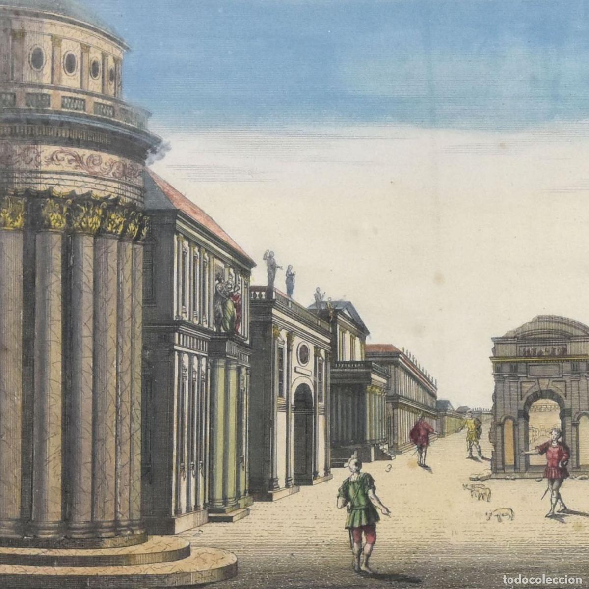 Arte: Vue doptique Gravure Jerusalem - Foto 2