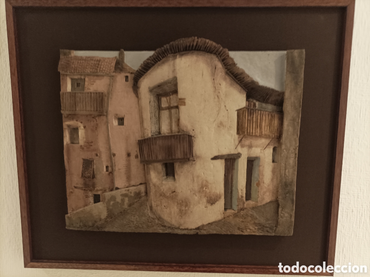 Art: Cuadro cer&aacute;mica con relieve
