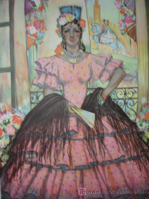 Arte: SEVILLA,TRAJES DE ESPA&Ntilde;A - Foto 1