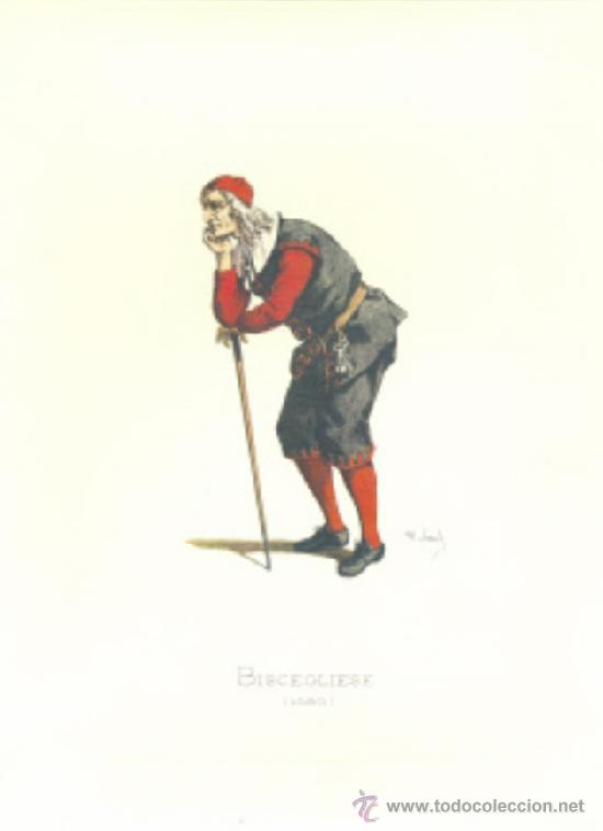 Art: Lamina impresa .. BISCEGLIESE 1680.. Con descripci&oacute;n al reverso
