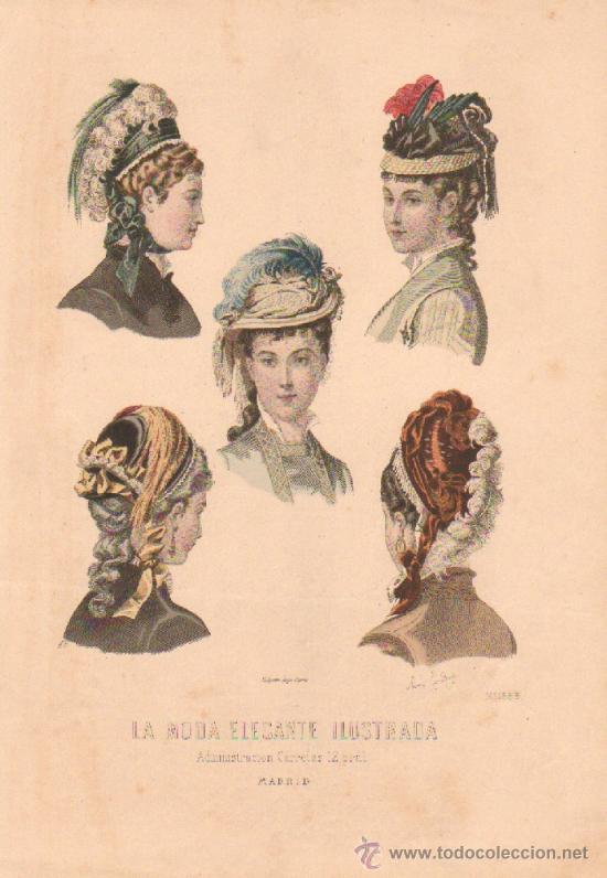 Arte: LA MODA ELEGANTE N&ordm;1583  L&aacute;mina- 106 - Foto 1