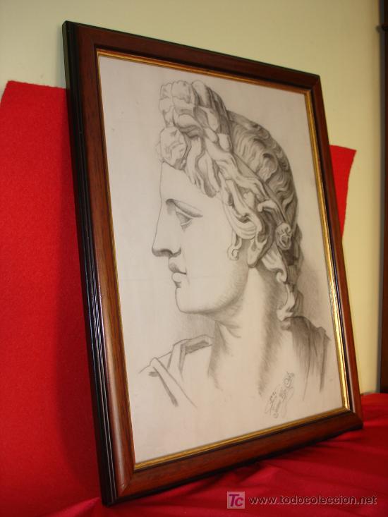 Arte: LAMINA PINTADA CARBONCILLO - Foto 1