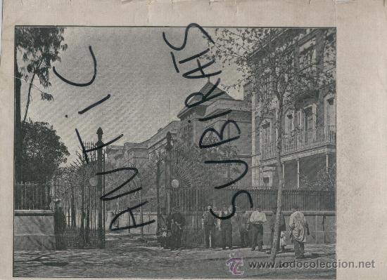 Kunst: LAMINA. FOTOGRAFIA. BARCELONA. PASAJE ANTIGUO DE EL ENSANCHE. EIXAMPLE. 9