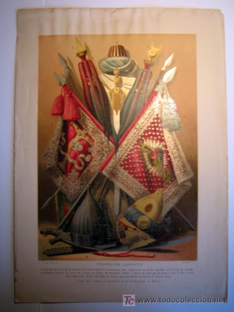 Arte: Lamina - Trofeo de Lepanto - Foto 1