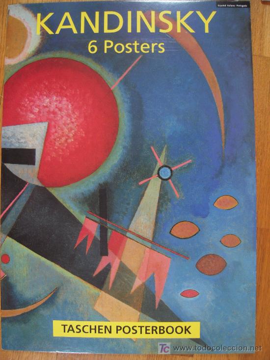Kunst: Carpetilla con 6 l&aacute;minas - posters  KANDINSKY