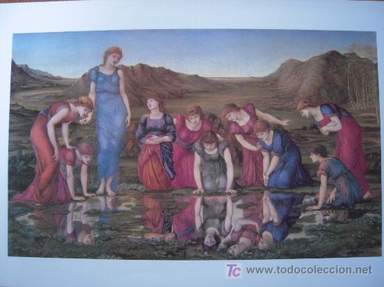 Kunst: El espejo de Venus / Edward Burne -Jones - Pinacoteca Salvat