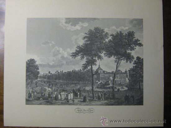 Art: MADRID PASEO DEL PRADO