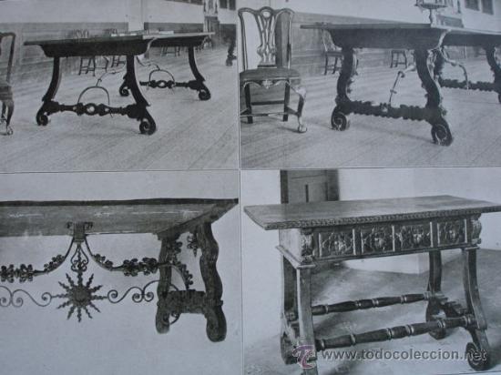 Arte: MUEBLES ,MESAS SIGLO XVII,BARROCO - Foto 1
