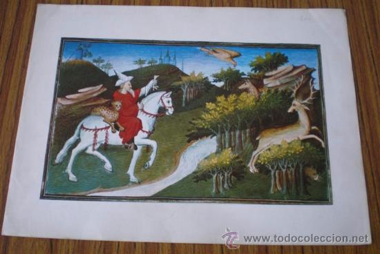 Arte: 4 laminas .. viajes de MARCO POLO - Foto 9