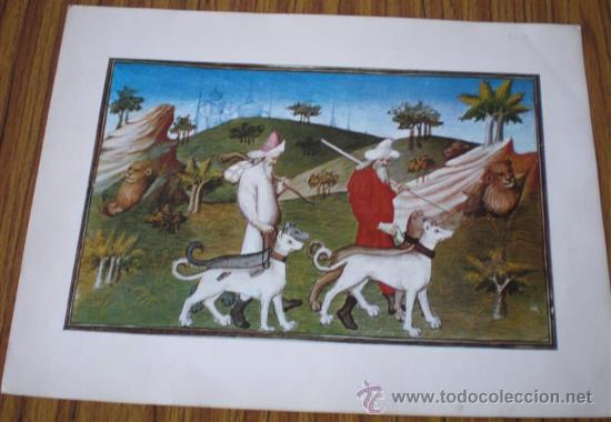 Arte: 4 laminas .. viajes de MARCO POLO - Foto 7