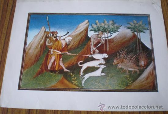 Arte: 4 laminas .. viajes de MARCO POLO - Foto 5
