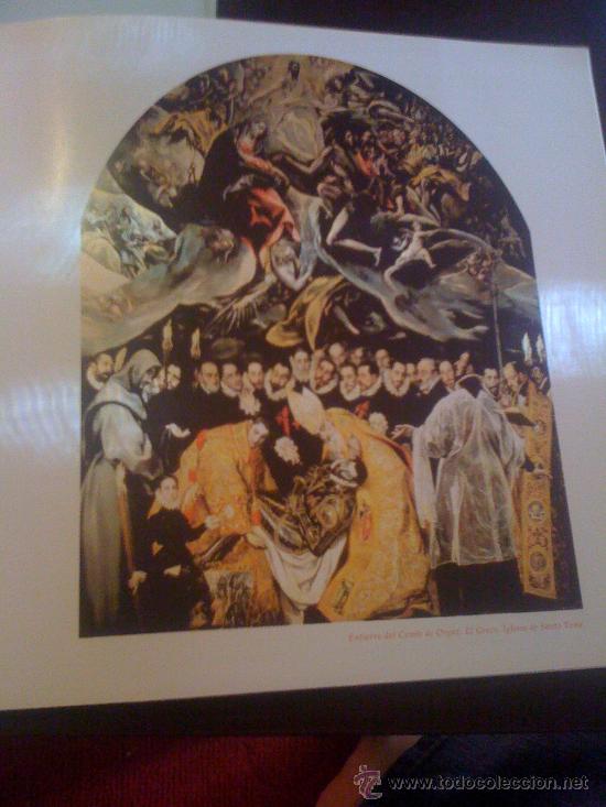 Arte: El entierro del Conde de Orgaz, de El Greco. - Foto 1