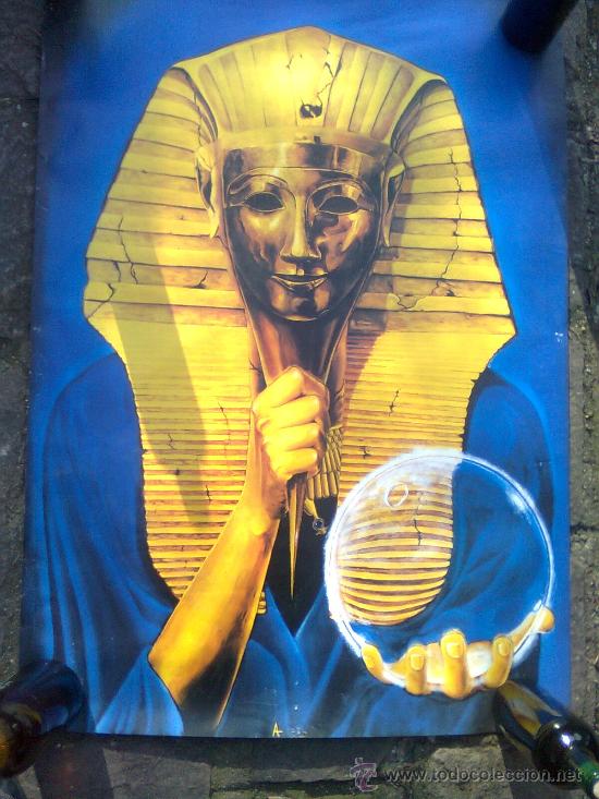 Art: Lamina poster new wave original 80&acute;s - Alberto D&iacute;az - Asesino del sol - 97 por 68 cms