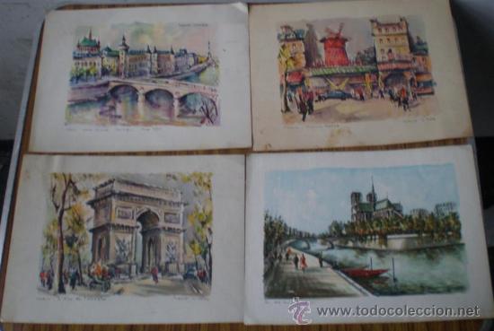 Arte: 4 - laminas parisinas - Foto 1