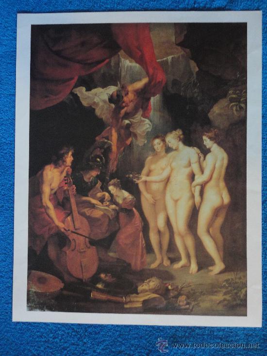 Kunst: LAMINA LA EDUCACION DE MARIA DE MEDICIS. RUBENS. COLECC. EL MUNDO DE LOS GRANDES GENIOS.ORBIS-FABBRI