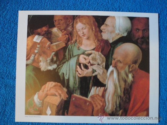 Kunst: LAMINA DE JESUS ENTRE LOS DOCTORES. DURERO. COLECCI&Oacute;N MUSEO THYSSEN BORNEMISZA. EL PAIS