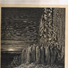 Arte: ANTIGUA LÁMINA DE GUSTAVO DORÈ - Nº 25 - PURGATORIO - ESCENA DE LA DIVINA COMEDIA - AÑO 1870. Lote 27619319