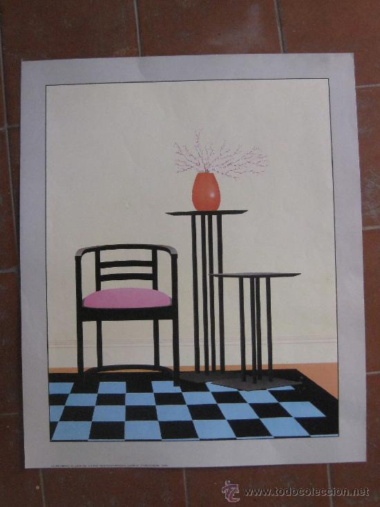 Art: LAMINA BLUE TILES DAVID HOLMES AT MEIKLEJOHN ILLUSTRATION (ATHENA INTERNACIONAL LTD,LONDON 1986)