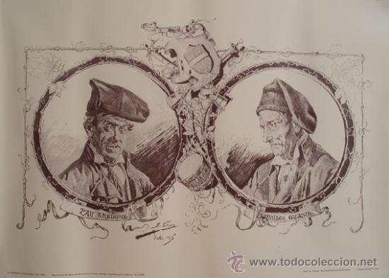 Art: DIBUJO B/N DE BONAVENTURA CASAS 70X50 CM