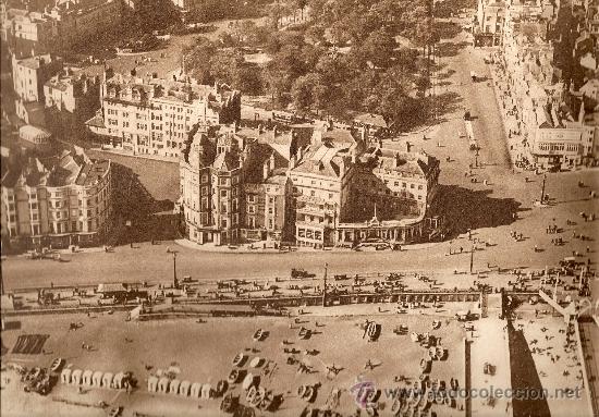 Art: LAMINA INGLESA EN CARTULINA - EL FRENTE DEL MAR EN BRIGHTON