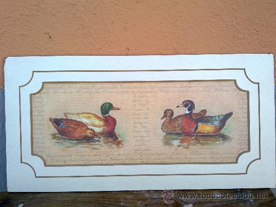 Art: bonita lamina  en madera