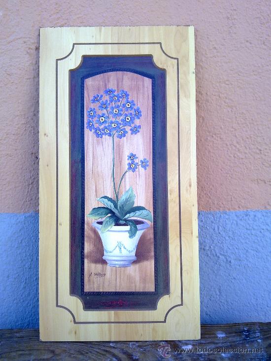 Arte: bonita lamina  en madera - Foto 1