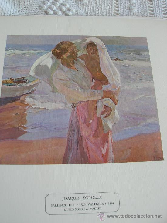 Arte: SOROLLA   Y    EL     MAR    -4 L&aacute;minas- - Foto 4