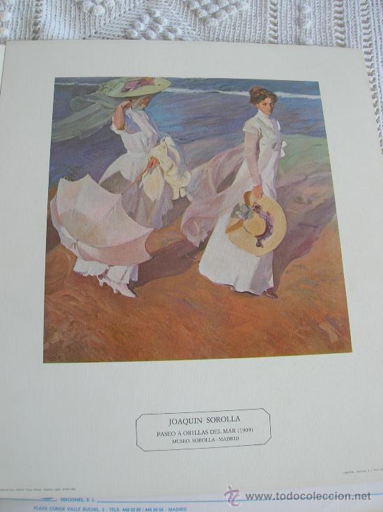 Arte: SOROLLA   Y    EL     MAR    -4 L&aacute;minas- - Foto 5
