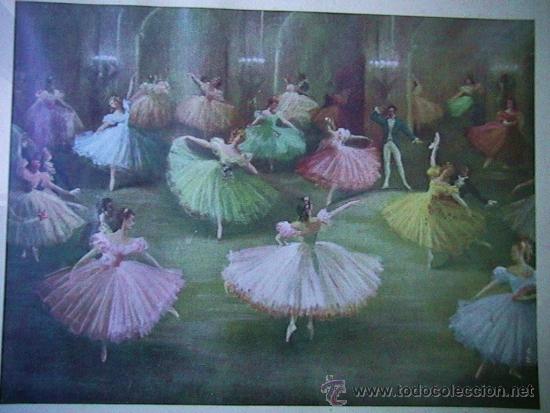 Arte: cuadro ballet danza teatro - Foto 2