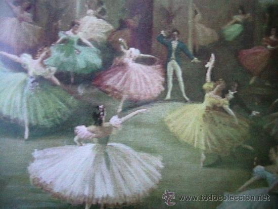 Arte: cuadro ballet danza teatro - Foto 3