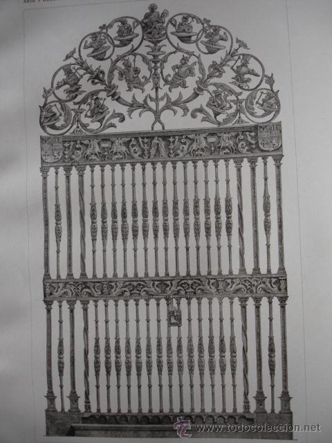 Arte: CUENCA CATEDRAL REJA - Foto 1