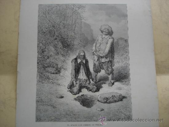 Arte: EL AVARO QUE PERDIO SU TESORO - GUSTAVO DOR&Eacute; - Foto 2