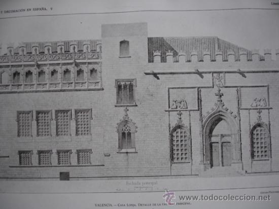 Arte: VALENCIA ,LA LONJA - Foto 1