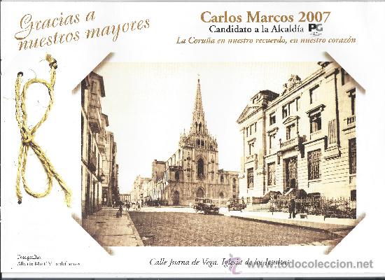 Art: 3913- FOLLETO PUBLICITARIO CON  FOTOGRAFIAS ANTIGUAS DE LA CORU&Ntilde;A