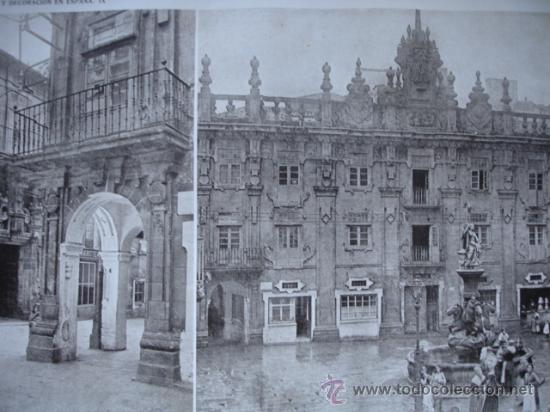 Arte: SANTIAGO DE COMPOSTELA CASA CABILDO - Foto 1
